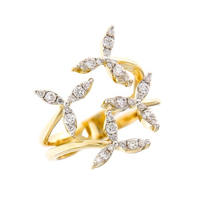 Artistic Diamond Ring