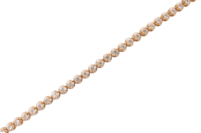  Round Tennis Diamond Bracelet