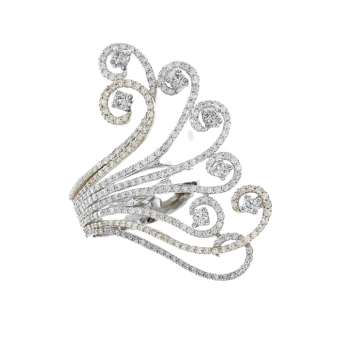 Fancy Cocktail Diamond Ring