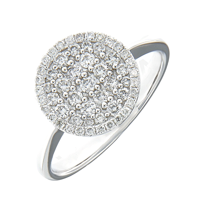 Round Shape Diamond Minimal Ring
