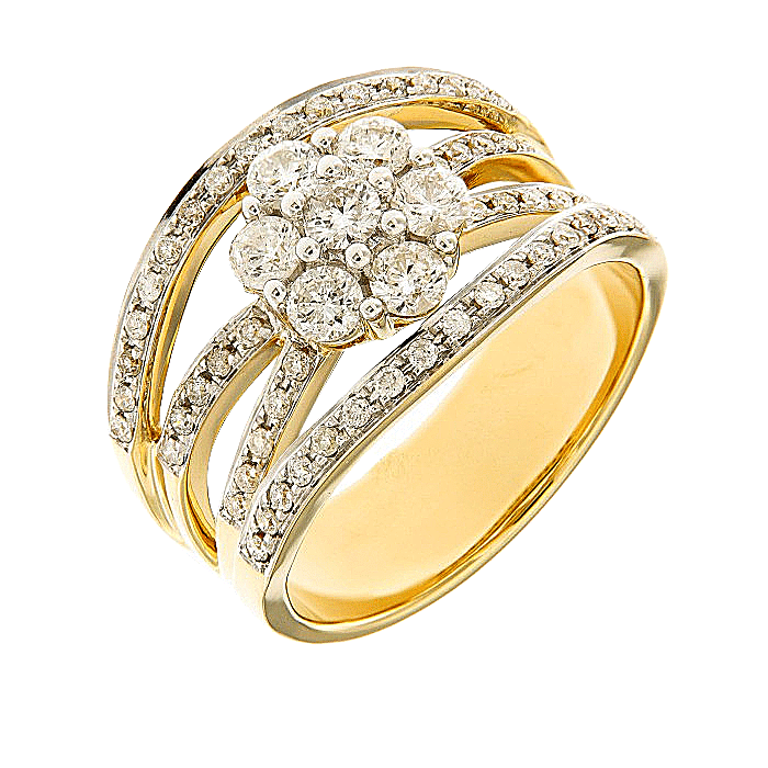 Statement Diamond Ring 