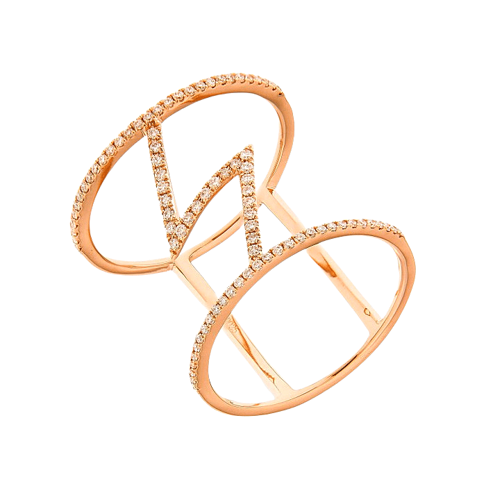  Cocktail Z Diamond Ring Malaysia