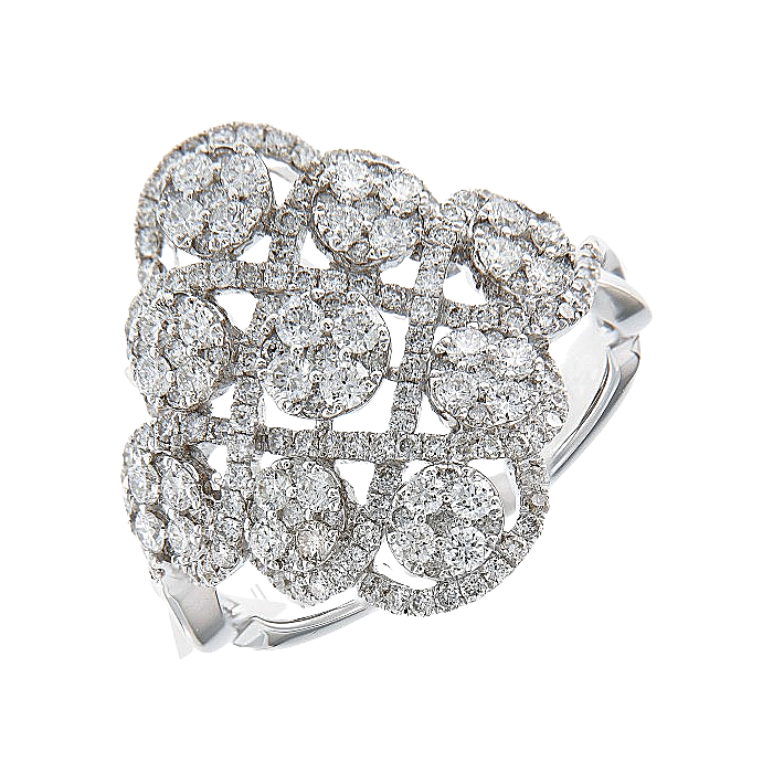 Diamond Cocktail Ring 