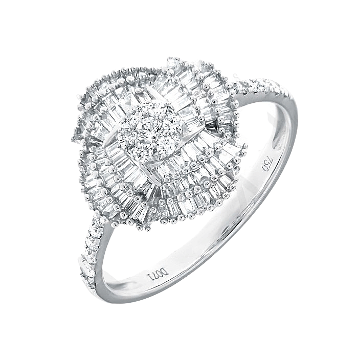 Fancy Cocktail Diamond Ring