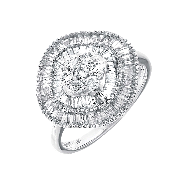 Fancy Cocktail Diamond Ring