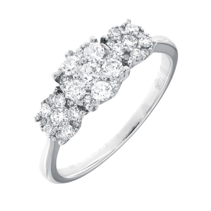 Minimal Diamond Engagement Ring