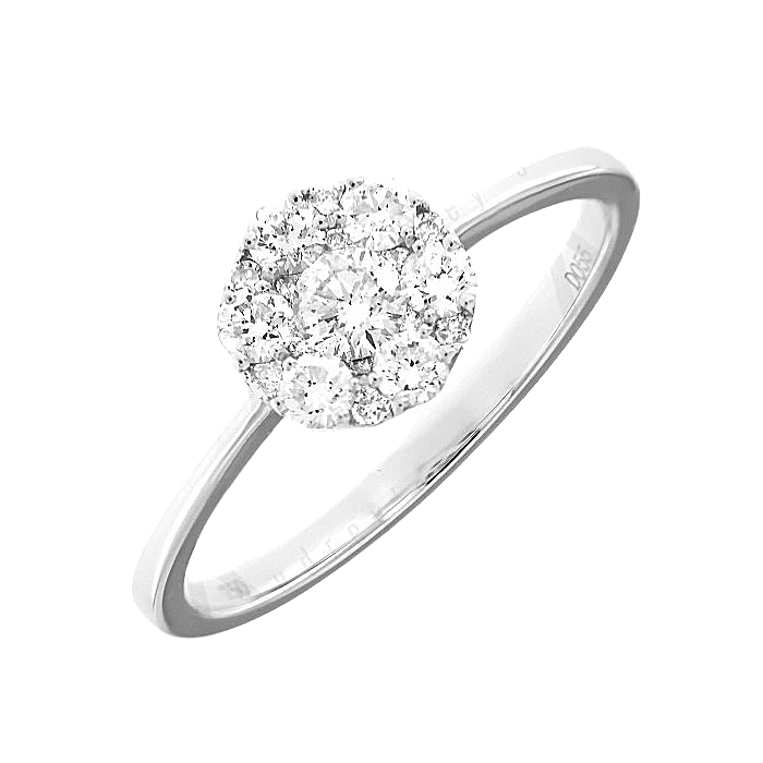  Minimal Diamond Engagement Ring