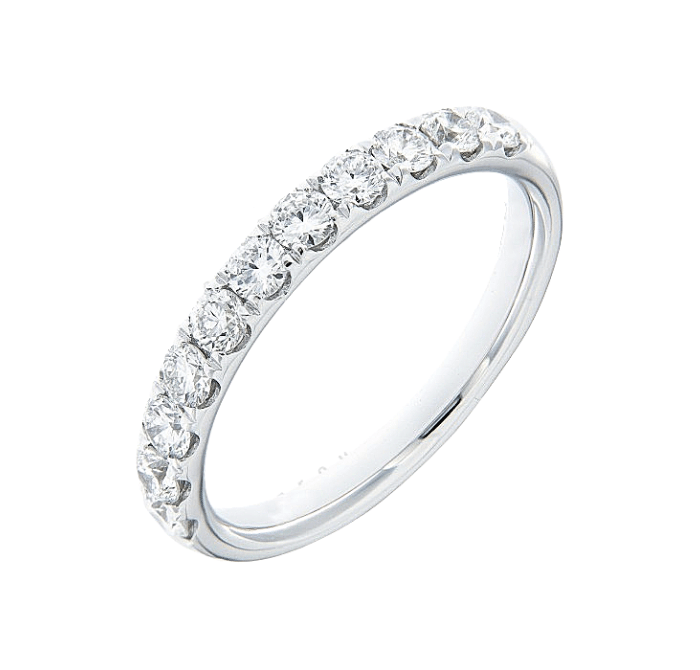 Micropave Diamond Wedding Ring (0.70cts)
