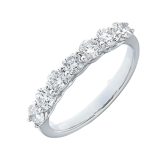 White Gold Diamond Wedding Band