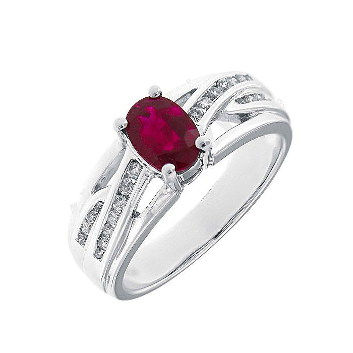 Ruby Diamond Fancy Ring