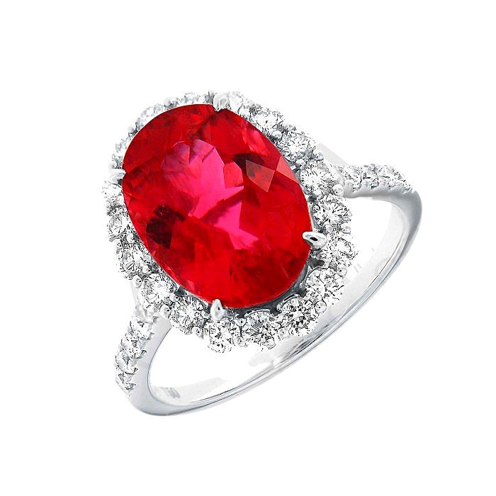  Pink Tourmaline Fancy Ring