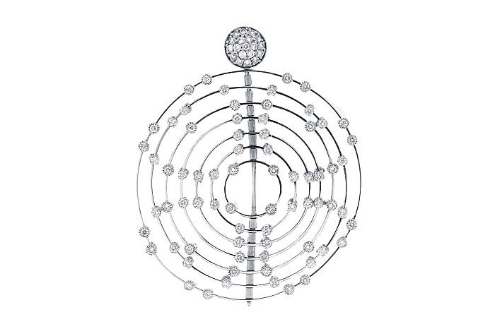 Round Designer Diamond Necklace