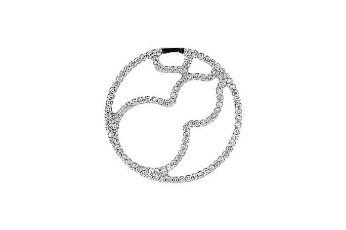 Diamond Fashion Statement Necklace