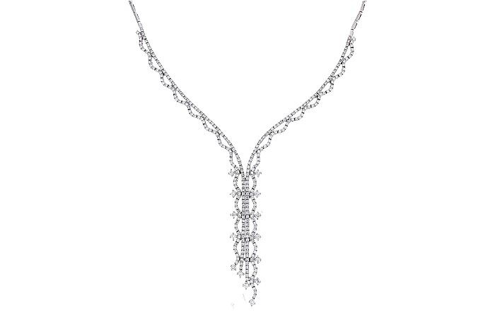  Diamond Fancy Dress Necklace