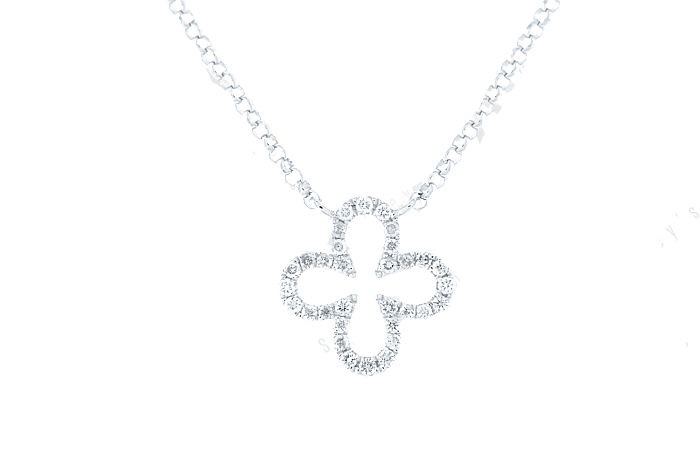 blossom diamond necklace