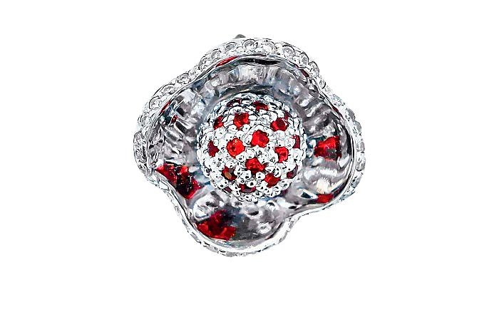 Sapphire Diamond Artistic Pendant 