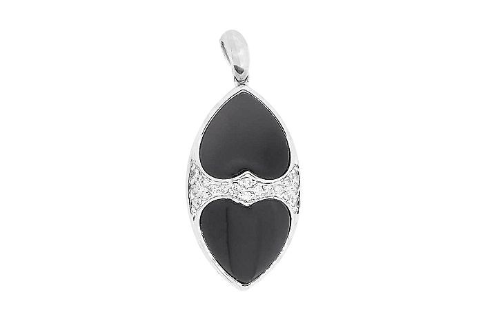 Diamond And Gemstone Pendant