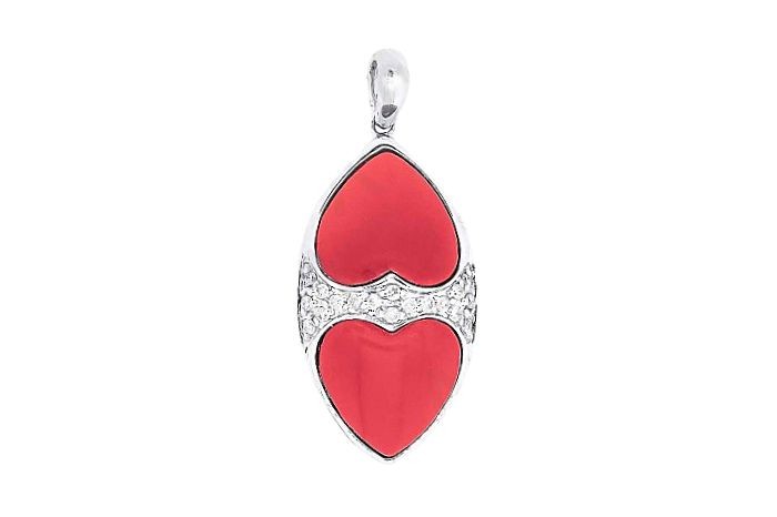 Coral Minimal Pendant 