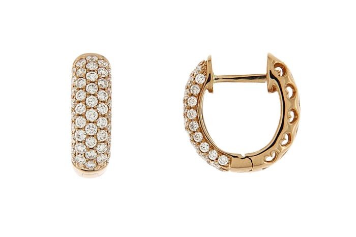  Huggie Diamond Dress Earring