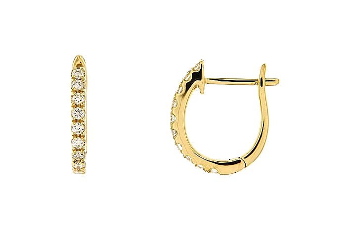 Huggie Diamond Eternity Earring