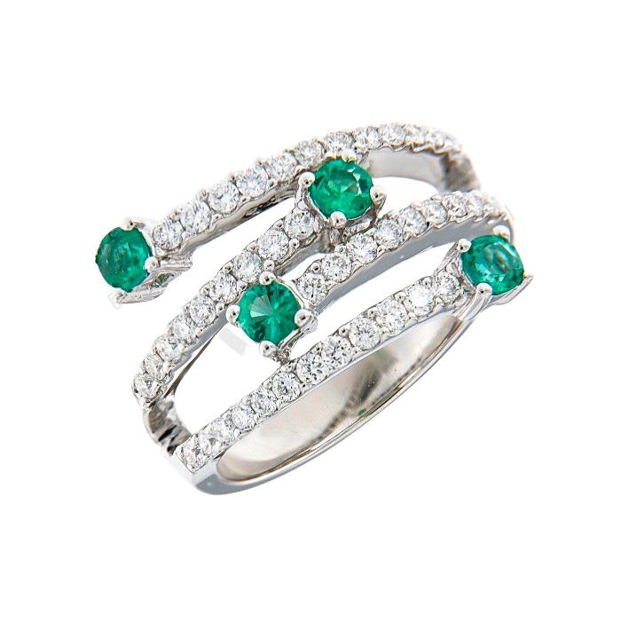 Emerald Diamond Fancy Ring
