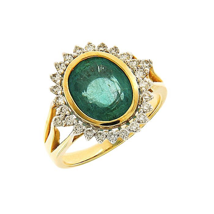 Emerald Diamond Fancy Ring