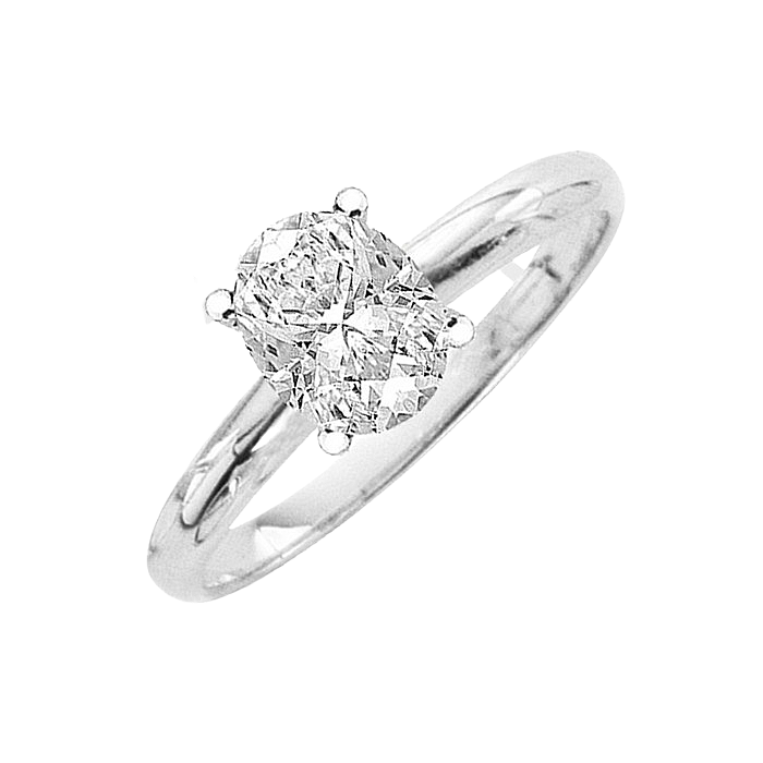 Solitaire Diamond Engagement Ring